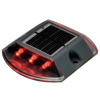 太陽電池式・超高輝度LED道路鋲・アンカー付属（両面赤発光）