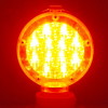 LED警告灯・高輝度LED赤（直径195mm・カットコーン装着取付具付属）