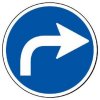 サインタワー・指定方向外進行禁止右折（A・Bタイプ用標識）