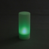 電池式LEDキャンドル・緑（デコレーションフィルム2枚・電池付属）