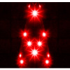 LEDコーンカバー・赤点滅(赤/白反射)