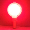 大型工事灯・高輝度LED赤点滅（直径196mm・カットコーン装着可能/上部輪っか付）